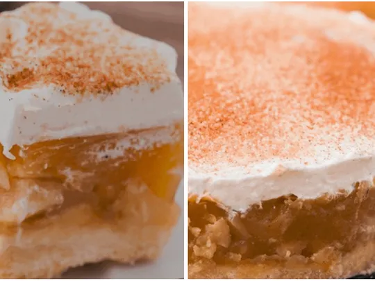 Apfeltorte mit Zimt-Sahne