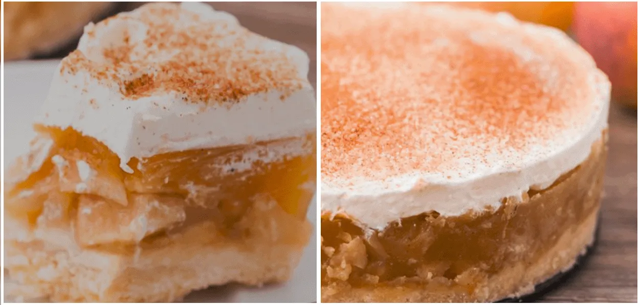 Apfeltorte mit Zimt-Sahne
