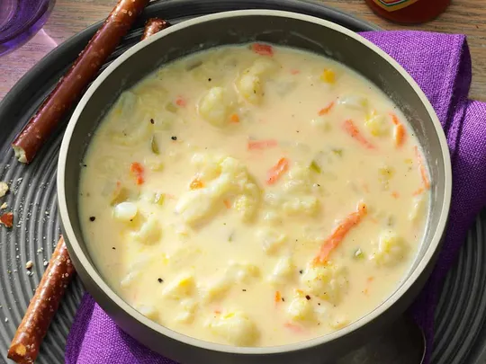 Cremige Blumenkohlsuppe