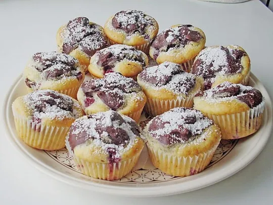 Donauwellen-Muffins