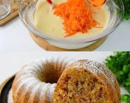Möhrenkuchen mit Mandeln
