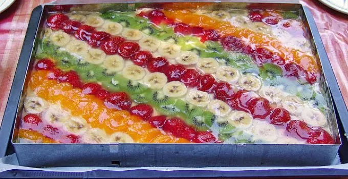 Obstgarten-Dessert