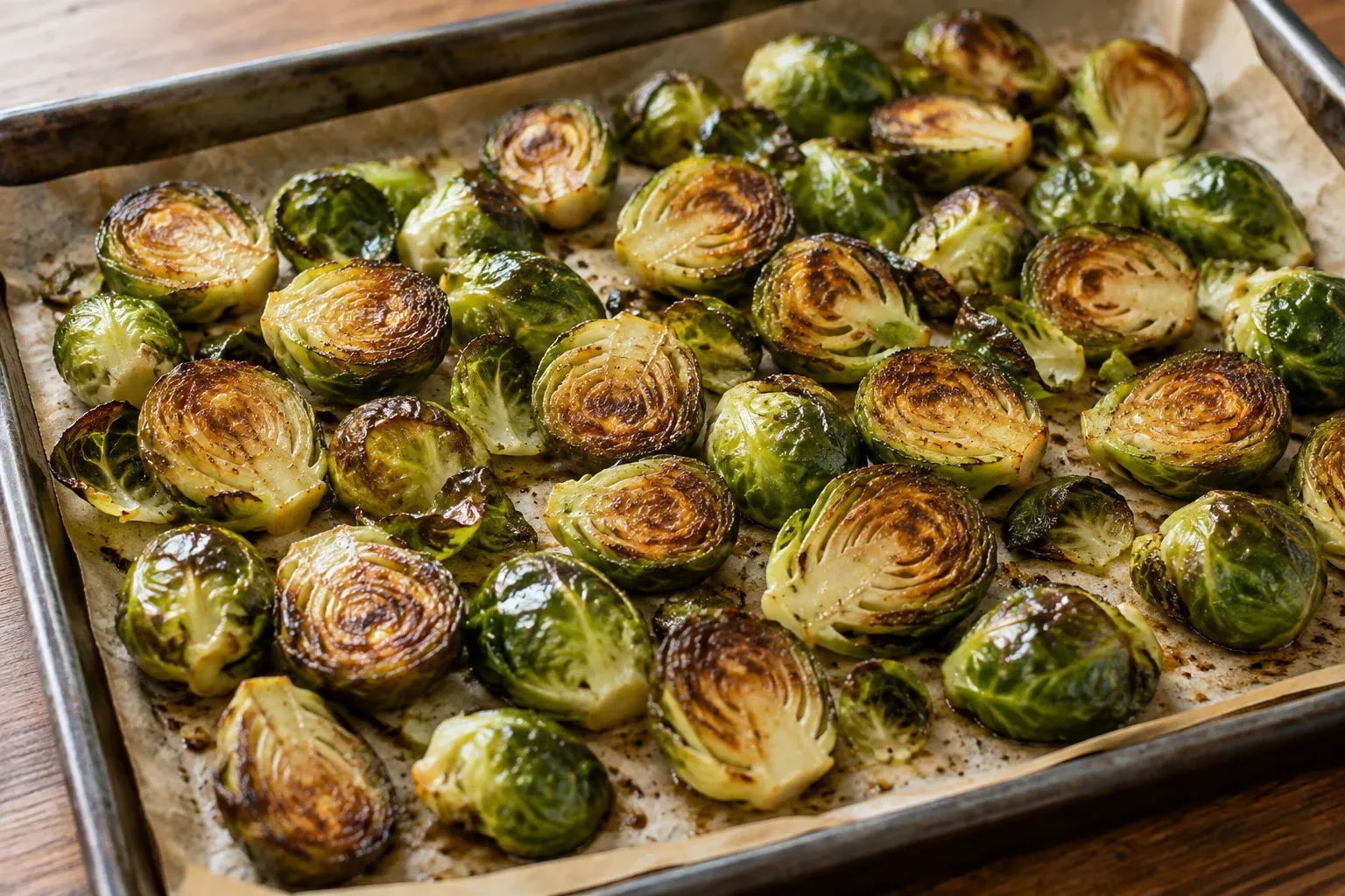Rosenkohl aus dem Ofen
