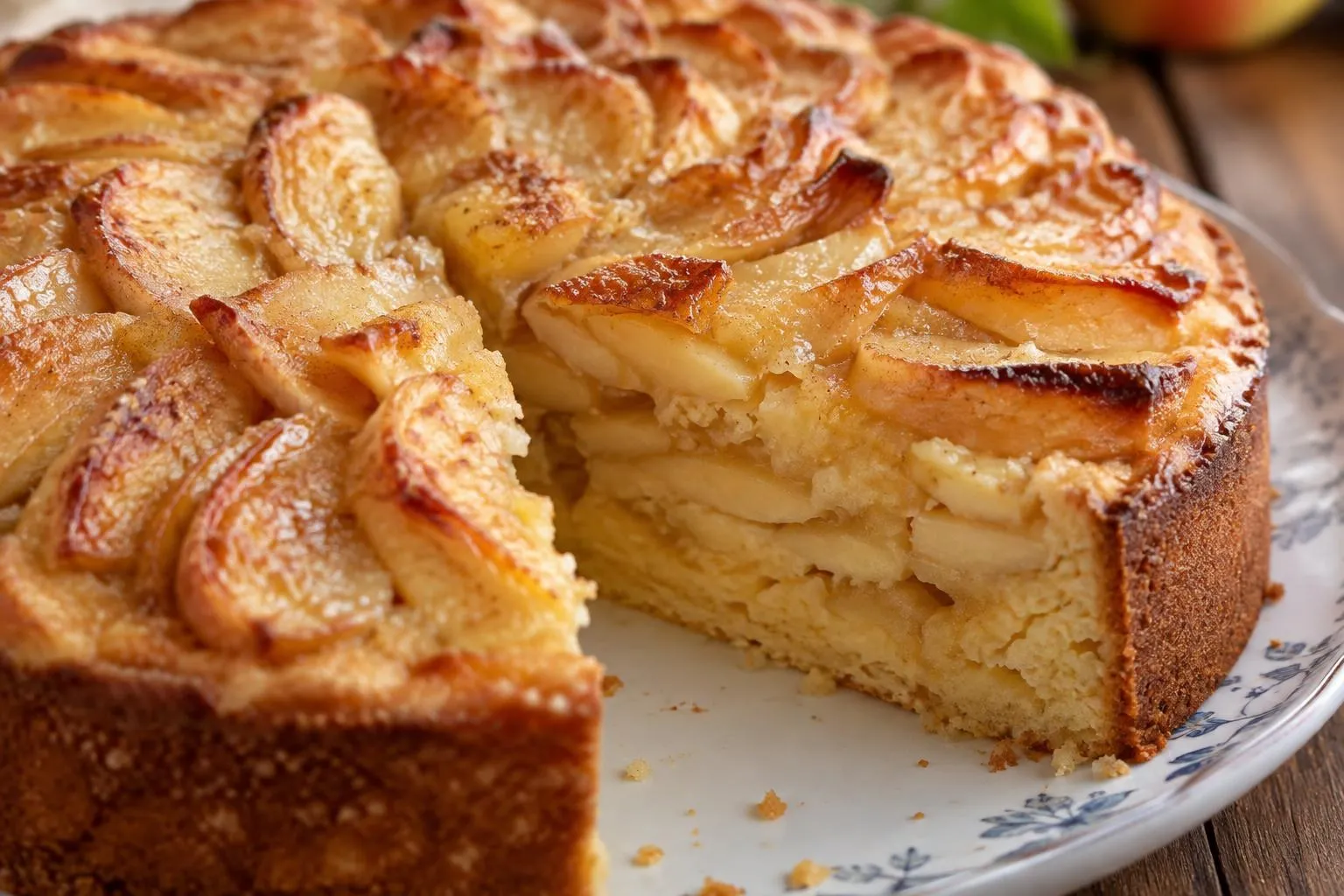 Schwedische Apfeltorte